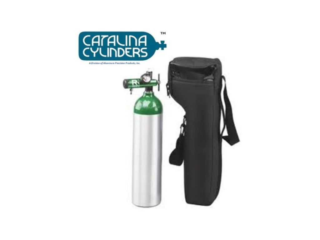 Catalina Portable Oxygen Cylinder Tank - Size D 480L